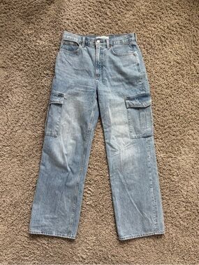 Aritzia Denim Forum Cargo Farrah Jeans High-Rise